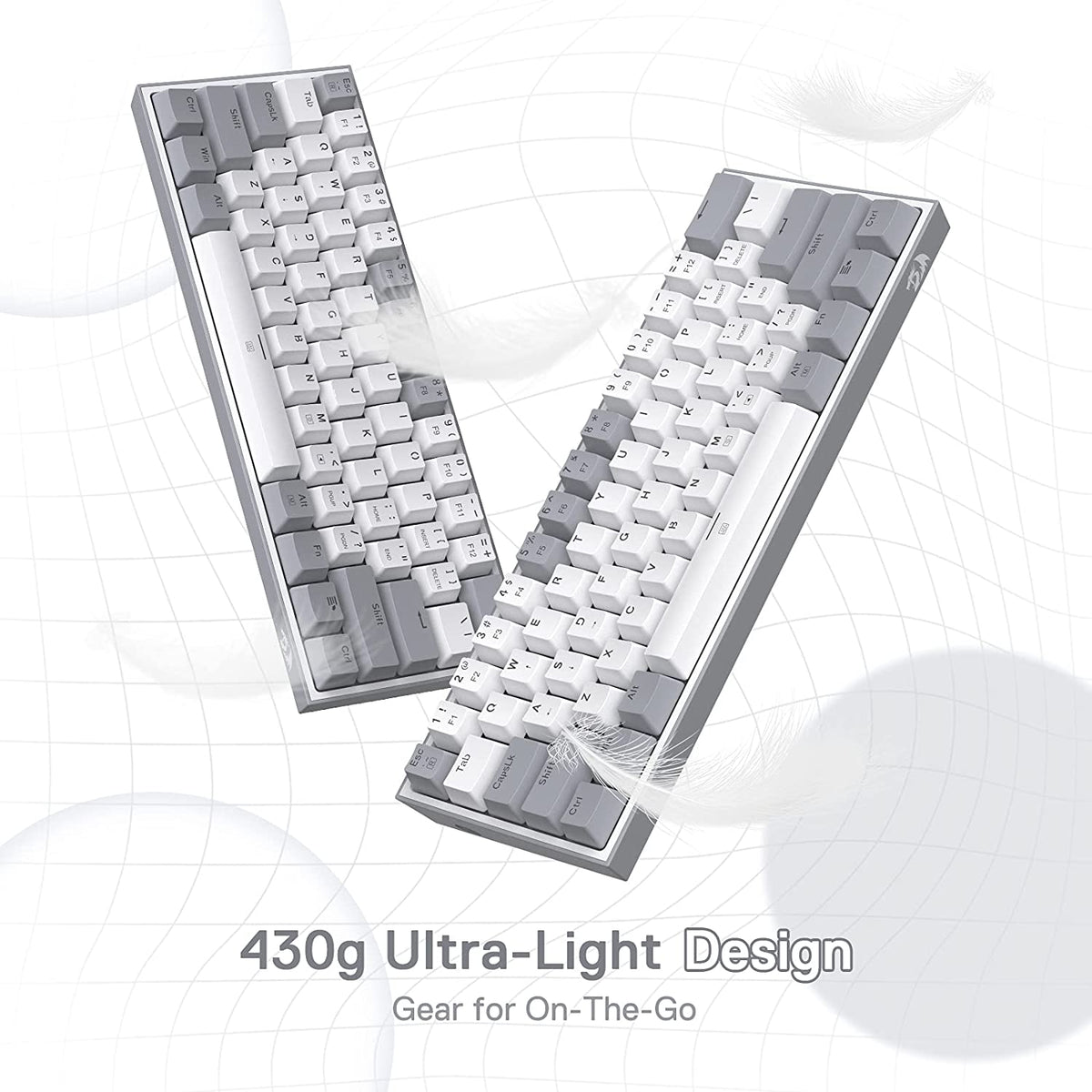 K617 Wired 60% Compact Hot-Swap RGB Mechanical Gaming Keyboard